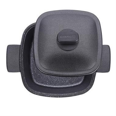 Korkmaz A2581 Casterra Kare Döküm Tencere 20x20x10,5