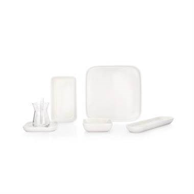 Schafer 1S4244-02001-KRM01 Luca Kahvaltı Takımı 32 Parça-Krem