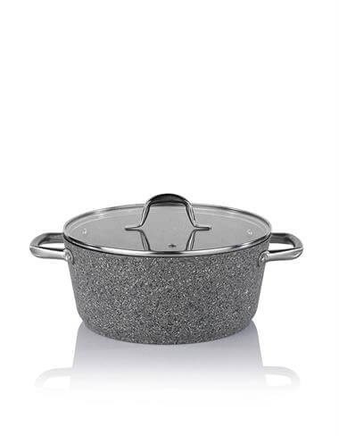 Schafer 1S4648-22005-GRI01 Millard Y.Y.Tencere Seti - İnd-7 Parça-Gri