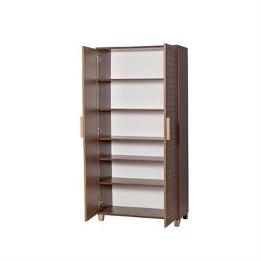 1012 Ceviz Panjurlu Çok Amaçlı Dolap