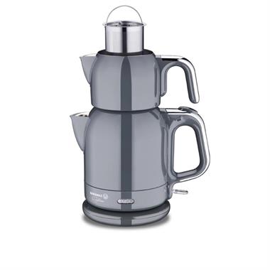 Korkmaz A331-12 Çaytema Elekt. Çaydanlık Cosmica/Krom