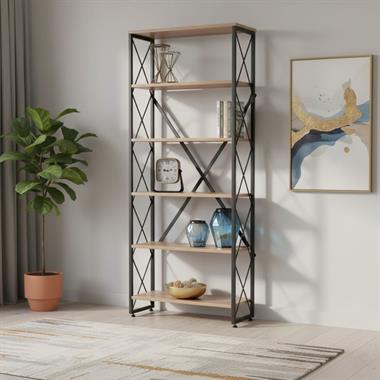 FR-9683 Stil 80lik Kitaplık