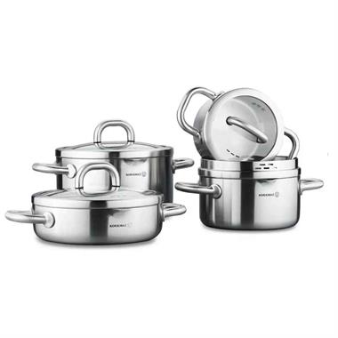 Korkmaz A2795 Alba 8 Parça Tencere Seti