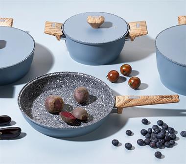 Schafer 1S7021-20003-MAV01 Toscana Döküm Tencere Seti 7 Parça-Mavi