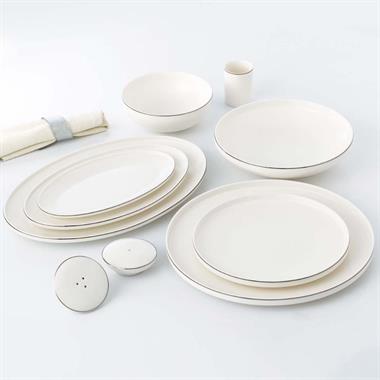 Korkmaz A8085 Diana Collection 60 Parça Yemek Takımı Platin