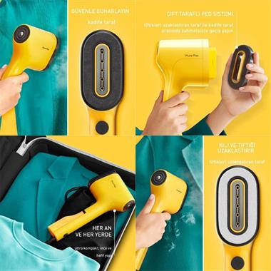 Tefal Pure Pop Yellow DT2026 Buharlı Düzleştirici Ütü (1830008852)