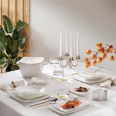 Schafer Stella Bone Yemek Takımı 60 Parça Altın