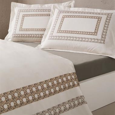 Özdilek Aurea Rnf Nevresim Takımı Çift Kişilik Krem