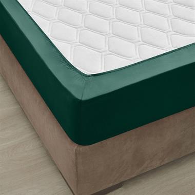 Özdilek Çarsaf Fitted Rf 120*200 Zümrüt Colourist