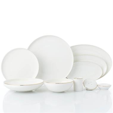 Korkmaz A8084 Diana Coll. 60 Parça Yemek Takımı Gold