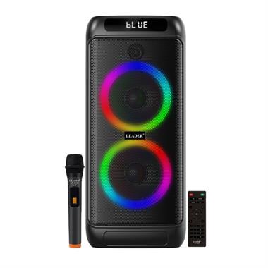 Leader LP6050 RGB Bluetooth Hoparlör FM Radyo Kablosuz Mikrofon