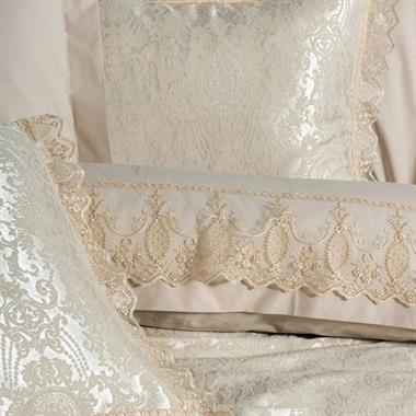 Cotton Box Chi Chi Çift Kişilik Pikeli Nevresim Takımı Silva Cappuccino