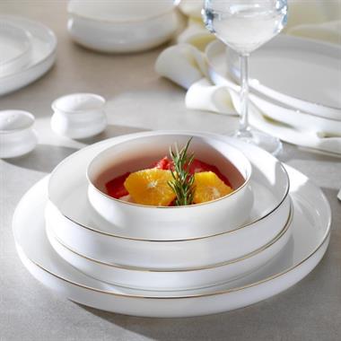 Schafer 1S6487-01001-GLD03 Superfine Bone Lumiere Yemek Takımı 56 Parça-Gold