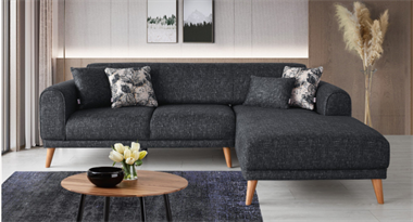 Stil Köşe Takimi Siyah