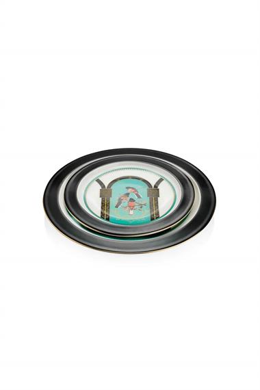 Schafer 1S9017-01001-SIY02 Tılsım Dreamy Yemek Takımı 60 Parça-Siyah