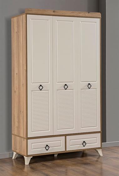 Dardason M113 Defne 3 Kapılı Gardırop