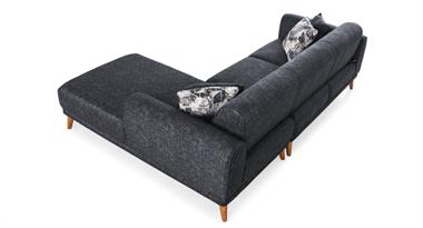 Stil Köşe Takimi Siyah