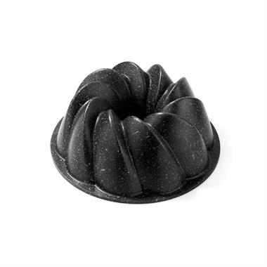 Schafer 1S0450-23001-SIY02 Black Stone Maya Döküm Kek Kalıbı 1 Parça-Siyah