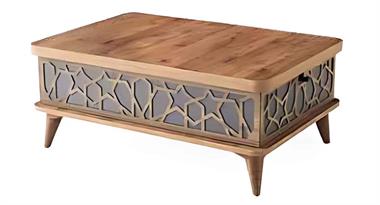 AS-9491 Ada Sihirli Sehpa Ceviz/Antrasit