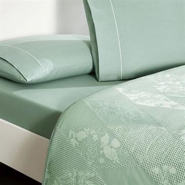 Taç Jakar Flava Çift Kişilik Pike Takımı Yeşil