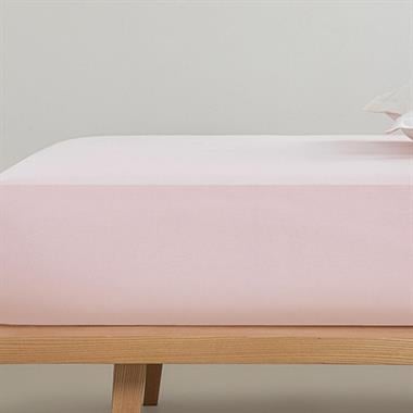 Englısh Home Düz Lastikli Çarşaf Pamuklu 100x200 Toz Pembe