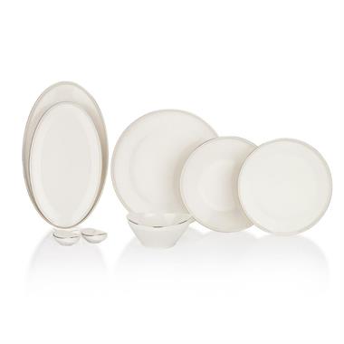 Schafer 1S4211-01001-GLD03 Luna Yemek Takımı 56 Parça-Gold03