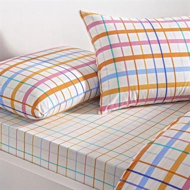 Taç Flexıa Ranforce Tek Kişilik Nevresim Takımı Turuncu