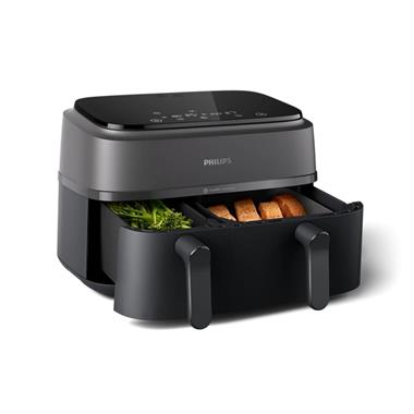 Philips Airfryer 3000 Serisi NA350/00 Çift Hazneli 9 lt Yağsız Fritöz