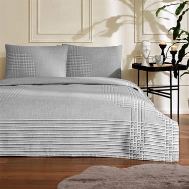 Özdilek Pike Takımı Tek Kişilik Gri Unique