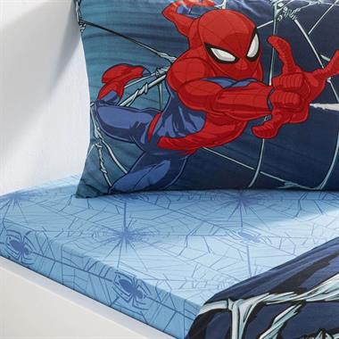 Taç Lisanslı Spiderman Rise Tek Kişilik Pamuk Nevresim Takımı