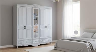 Nehir 5 Kapılı Gardırop (K505)