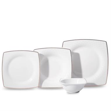 Korkmaz A8078 Zena Coll. 60 Parça Yemek Takımı