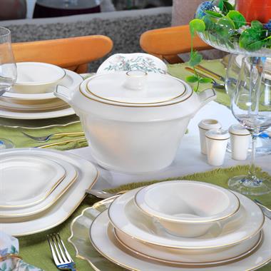 Schafer 1S9017 Tılsım Timeless Yemek Takımı 60 Parça (01001-GLD02)