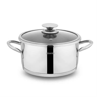Schafer 1S0837-29001-INX01 Caldron Çelik Çeyiz Seti-18 Parça-Inox
