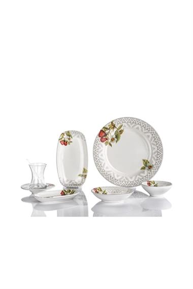 Schafer 1S6443  Sharon 32 Parça Kahvaltı Takımı Çilekli