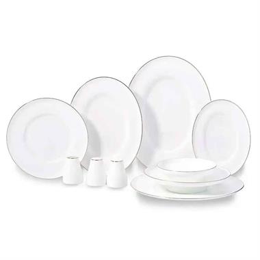 Korkmaz A8170 Bella Coll. 60 Parça Yuvarlak Yemek Takımı Gold