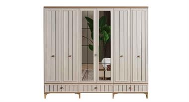 Bella 6 Kapılı Gardırop