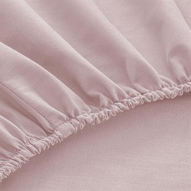 Englısh Home Düz Lastikli Çarşaf Pamuklu 100x200 Toz Pembe