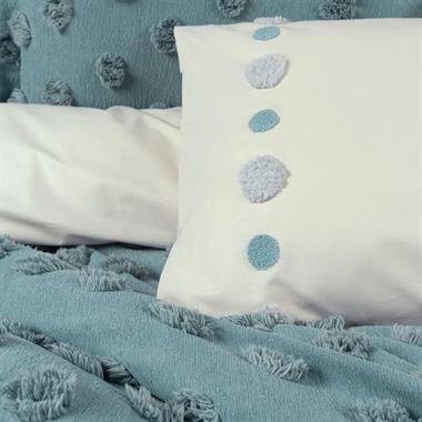 Cotton Box Limi Çift Kişilik Yatak Örtülü Nevresim Takımı Aldo Mint