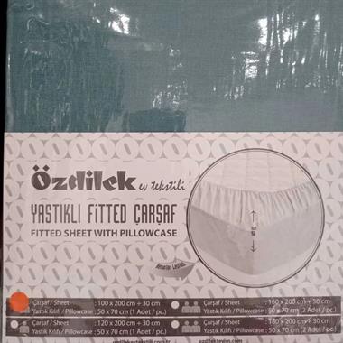 ÖZDİLEK CARSAF FITTED YST. RANFORCE 100*200 MALDIV COLOURIST 