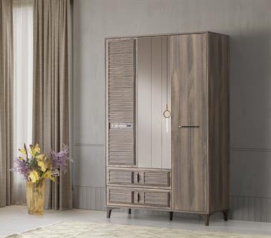Moi 3 Kapılı Gardırop Zenit