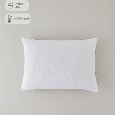 Englısh Home Aura Gri Boncuk Elyaf Yastık 50x70  cm