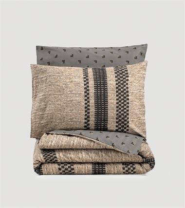 COTTON BOX TOPRAK RF NEVRESİM TAKIMI TEK KİŞİLİK ARLO KAHVE 