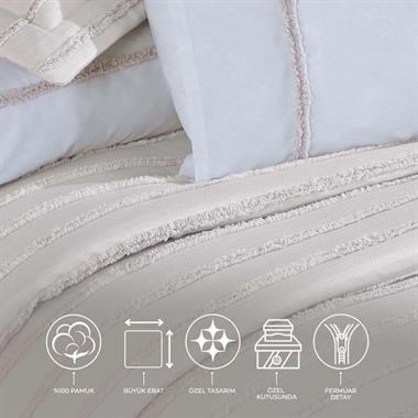 Elart Çeyiz Paketi Mabel Deve Tüyü (8 Parça)