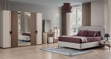 Viva 6 Kapılı Başlıklı Yatak Odası Takımı