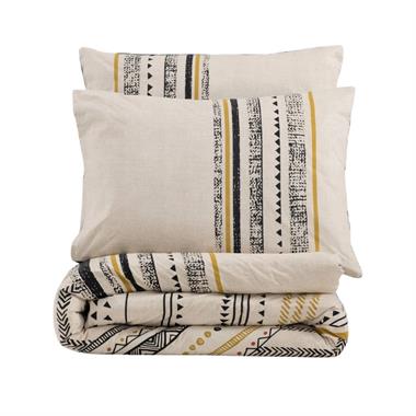 Cotton Box Ethnic Çift Kişilik Nevresim Takımı Elvira Siyah