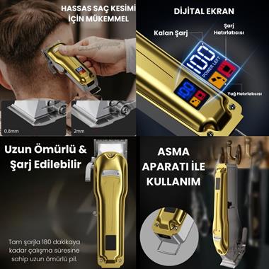 Enchen Boost 3 Gold Saç Kesim Makinesi