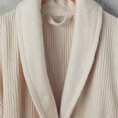 Englısh Home Summer Bej Pamuklu Bornoz S-M