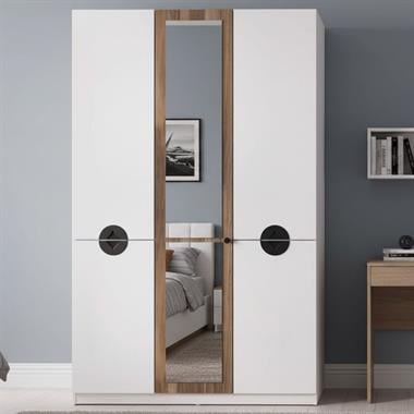 Soft Genç 3 Kapılı Gardırop