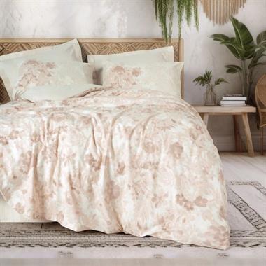 Cotton Box Dual Çift Kişilik Nevresim Takımı Vestige Bej